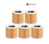 Hepa Filter Dust Bag Vacuum Cleaner Spare Parts Bag Replacement Accessories. Compatible With Karcher WD2.250 WD2250 A2004 A2054 MV2 WD2 (Color : 5PCS)