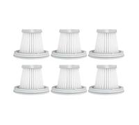 HEPA Filter/Fit For XIAOMI Mijia Handy Vacuum Cleaner SSXCQ01XY Replacement Accessories Mini Wireless Replacement Accessories (Color : 6 sets)