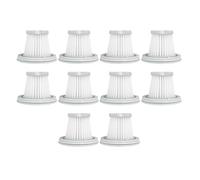 HEPA Filter/Fit For XIAOMI Mijia Handy Vacuum Cleaner SSXCQ01XY Replacement Accessories Mini Wireless Replacement Accessories Sweeping Robot Set (Color : 10 sets)