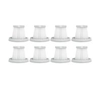 HEPA Filter/Fit For XIAOMI Mijia Handy Vacuum Cleaner SSXCQ01XY Replacement Accessories Mini Wireless Replacement Accessories Sweeping Robot Set (Color : 8 sets)