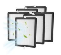 HEPA Filter for MeacoDry Arete One 10L & 12L Dehumidifier, 6 Pack | Meaco Replacement Filter, H13 HEPA + Activated Carbon, Captures Dust Mites, Pollen & Mould Spores, 6 Month Supply