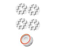 HEPA Filter for Xiaomi Mijia K10 Pro Vacuum Cleaner Cleaning Cloth Replacement Cloth Accessories (Color : White)