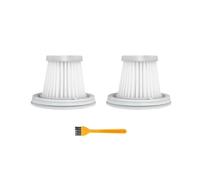 HEPA Filter，Handy Vacuum Cleaner Accessories Home Car Handheld Wireless Replacement Accessories Parts，Compatible For Xiaomi Mijia SSXCQ01XY (Color : 2Filters 1Brush)