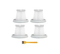 HEPA Filter，Handy Vacuum Cleaner Accessories Home Car Handheld Wireless Replacement Accessories Parts，Compatible For Xiaomi Mijia SSXCQ01XY (Color : 4Filters 1Brush)