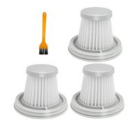 HEPA Filter，Handy Vacuum Cleaner Mini Wireless Car Handheld Vacuum Filters Spare Parts Cleaning Brush，Compatible For XIAOMI MIJIA (Color : 4 pcs)