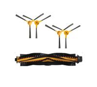 HEPA Filter, Main Roller, Edge Brush, Mop Cloth Kit Compatible With V-TAC VT-5555/VT-5556 Sweeping Robot Spare Parts (Color : Set 7)