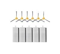 Hepa Filter Mop Cloth Main Brush Compatible With Neatsvor X500/600 Pro Tesvor X500 Pro T8 M1 Robotic Vacuum Cleaner Accessories Replacement (Color : Set 12)