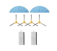 Hepa Filter Mop Cloth Main Brush Compatible With Neatsvor X500/600 Pro Tesvor X500 Pro T8 M1 Robotic Vacuum Cleaner Accessories Replacement (Color : Navy Blue)