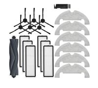 Hepa Filter Mop Cloth Pads Dust Bags Side/Roller Brush Spare Parts Compatible For Dreame D10s Plus Robotic Vacuum Cleaner Accessories (Color : As Shown 06)