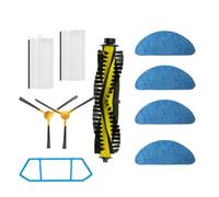 Hepa Filter Mop Main Brush,Compatible For Neatsvor X500 X520 X600 Pro Compatible For Tesvor X500 T8 S6 Compatible For Ikhos Create NetBot S15 Vacuum Cleaner (Color : Set q)