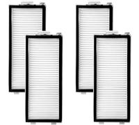 HEPA Filter Only Compatible with Roborock Qrevo Master/Qrevo Slim Robot Vacuum Cleaner, Not for Roborock Other Models Robot Vacuum Cleaner Replacement Part Filter Washable Filter Pack of 4
