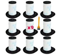 Hepa Filter Parts Replacement Accessories For Rowenta ZR009002 RH9252 RH9276 RH9286 RH92 RH94(Set E)