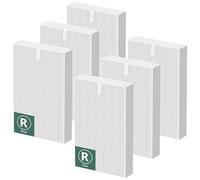 HEPA Filter R Replacement for Honeywell Air Purifier HPA 100/200/300 and 5000 Series Compatible with Honeywell R Filter (HRF-R3 HRF-R2 HRF-R1), 6 Pack