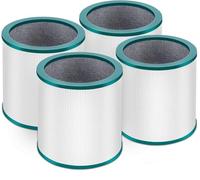 HEPA Filter Replacement Compatible with Dyson Pure Cool Link Models TP01, TP02, TP03, BP01 AM11, BP01 Models, Replace Part 968126-03, 305158-01 (4 Pack)