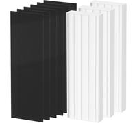 HEPA Filter Replacement Compatible with Fellowes AeraMax 100 90 DX5 DB5 Air Cleaner Purifier, Compared to Part 40101701 9287001 9324001, 3 x True HEPA Filter + 6 x Carbon Pre Filter