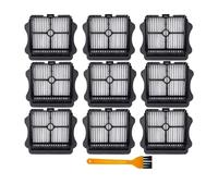 HEPA Filter Replacement Compatible With Tineco IFloor 3/Compatible With Floor One S3 Compatible With FLOOR ONE S5 Wet Dry Cordless Vacuum Cleaner (Color : 9pcs Filters)
