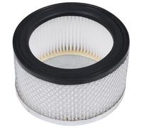 HEPA Filter Replacement Pack of 2 for Ash Vacuum Cleaners, Washable with Metal Grid, 158 x 90 mm, Durable and Heat Resistant, Easy Assembly for Household, Workshop, Car