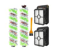 Hepa Filter Roll Brush。 Compatible for Bissell Crosswave 1785 2551 2328 2303 2305 2306 Cleaner Floor Carpet Rug Parts 1866 1868 Wet Dry (Color : Set-2)