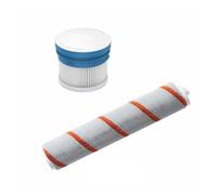 HEPA Filter Roller Brush, Compatible For Dreame Wireless Vacuum Cleaner V12 V12pro V11S V11, Washable High Efficiency Filter (Color : Left wheel white)