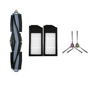 Hepa Filter Side Brush Main Brush Mop cloths/Fit For Ecovacs Deebot X1 TURBO OMNI Robot Vacuum Cleaner Spare Parts Accessories Sweeping Robot Set (Color : As the picture-03)