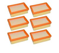 HEPA Filter Vacuum Cleaner Replacement Parts Accessories NO.2.863-005.0. Compatible With Karcher MV4 MV5 MV6 WD4 WD5 WD6 (Color : Dust Bag 6pcs)