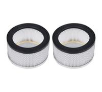 HEPA Filters 2 pcs for Ash Vacuum Cleaner Washable Black & White 426x64x238mm