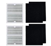 HEPA Filters B Fit for Idylis Air Purifier, 2 pcs HEPA Filter & 4 Carbon Prefilters, Fit for Idylis 2126 2125 IAP-10-125 IAP-10-150 Model # IAF-H-100B