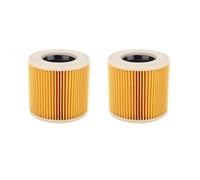Hepa Filters Compatible With Karcher WD2.250 WD2250 A2004 A2054 MV2 WD2 Vacuum Cleaner Accessories Replacement (Color : 2pcs)