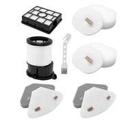 HEPA Filters Compatible with Shark Auto-Empty Cordless Vacuum IP3251 IP3251C,1 Post-Motor+2 Pre-motor Foam and Felt,1 Dock HEPA,2 Dock Foam and Felt Filter+Clean Brush