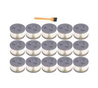 HEPA Filters, Filter Replacement Spare Parts. Compatible For Jimmy JV85/ JV85 Pro/ H9 Pro/ A6 / A7 / A8 .Vacuum Cleaner Cleaning Filter Accessories(Color:15pcs)