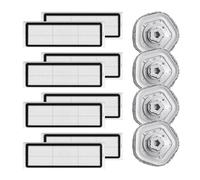 HEPA Filters Mop Pads Mop Bracket Replacement Accessories. Compatible For Dreame Bot W10 Robot Vacuum Cleaner