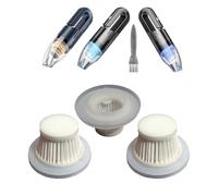 Hepa Filters Replacement Compatible with Absob Car Vacuum Portable Cordless, Filters for LIPWUS Portable Mini Car Vacuum, 3pack Washable Filter Works with UPFOX Handheld Vac.