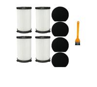 Hepa Sponge Filter for MooSoo D600 D601 Iwoly V600 Ariete RBT 2761 2759 Conga Thunderbrush 520 560 Techwood 7036 Spare(4 Pcs)
