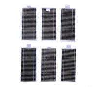 HEPA Style Filter 6pcs for ECOVACS for deebot X11 Pro HEPA Style | HEPA-style filtration, captures pet hair and , white filter paper, maintains clean floors, long-lasting use