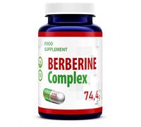 Hepatica Berberine Complex 500mg | Berberis Aristata 20:1 Extract with Cinnamon, Fenugr ymnema | 120 Vegan Capsules | 3rd Party Lab Tested