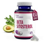 Hepatica Beta Sitosterol 400mg Daily | from 800mg Plant Sterols | 120 Vegan Capsules | 2-Month Supply | 3rd Party Lab Tested
