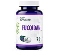 Hepatica Fucoidan 100mg | 10,000mg Equivalent | 500mg 20:1 Bladderwrack (Fucus Vesiculosus) Extract | 120 Vegan Capsules | 3rd Party Lab Tested