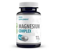 Hepatica Magnesium Complex | L-Threonate, Bisglycinate & Taurate | 226mg Elemental Magnesium (60% NRV) | 120 Vegan Capsules | 3rd Party Lab Tested