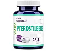 Hepatica Pterostilbene | 100mg | High-Strength Single Ingredient | 90 Vegan Capsules | 3-Month Supply | GMP & 3rd Party Lab Tested