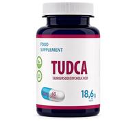 Hepatica TUDCA 250mg | Tauroursodeoxycholic Acid | 500mg Daily Serving | 60 Vegan Capsules | 1-Month Supply | 3rd Party Lab Tested