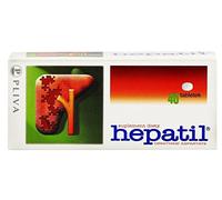 HEPATIL - 40 Capsules is Assisting The Correct Functioning of The Liver - Liver Detox Cleanse Regeneration Health Support