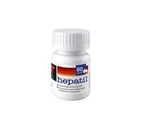 HEPATIL 80 Caps Assisting the correct functioning of the liver - Liver Detox Cleanse Regeneration Health Support