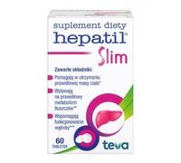 HEPATIL Slim - 60 Tablets Support for The Liver and maintaining a Healthy Body Weight.