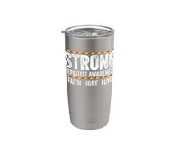 Hepatitis Awareness Strong Shirt - Hepatitis Awareness Stainless Steel Insulated Tumbler