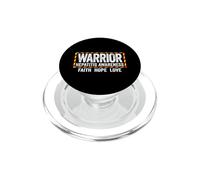 Hepatitis Awareness Warrior Shirt - Hepatitis Awareness PopSockets PopGrip for MagSafe
