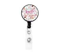 Hepatology Badge Reel for Hepatologist GI Nurse Appreciation Gift Gastroenterologist ID Holder for Medical Student (Gut Giggles Badge)