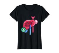 Hepatology - Liver - Gallbladder - biliary Tree - Pancreas Value Graphic T-Shirt, Women, Black, M