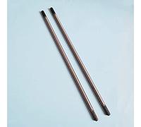 HePbak 9 teeth （diameter 8mm） Drive shaft For 26mm or 28mm tube， Grass trimmer，Manual mini excavator，length 530mm (Color : 2 x Drive shaft)