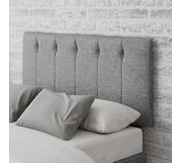 Hepburn Twill/Knit Headboard Grey