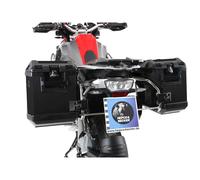 BMW R 1200 GS LC ADVENTURE Sidecarrier Cutout Stainless Sideboxes By H & B 2014-